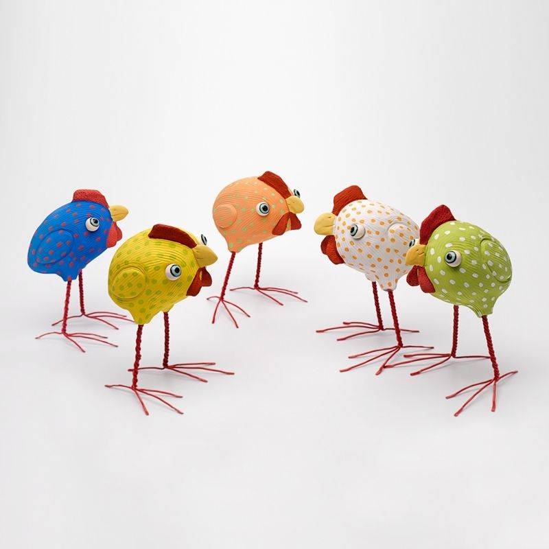 Ceramic Chickens | Handmade by Elodie Barker - CoCo Contemporary Connoisseur Gift Store