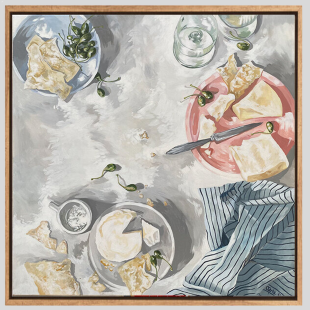 'Have your cheese and eat it too | Australian Canvas Print - Contemporary Co Australian Made Gift Store