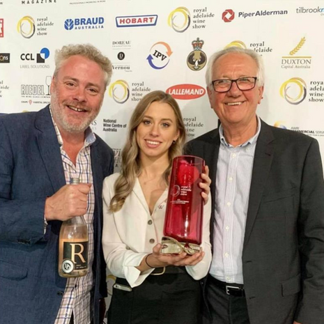 Red Glass Vase Awards & Trophies | Australian Made by Llewleyn Ash - Contemporary Co Australian Made Gift Store