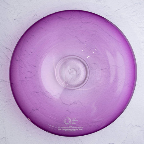 Purple Glass Platter Awards & Trophies | Australian Made - Contemporary Co Australian Made Gift Store