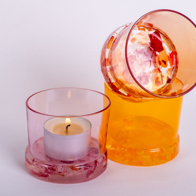 Recycled Glass Tealight Holders | BRRG Design | Contemporary Co
