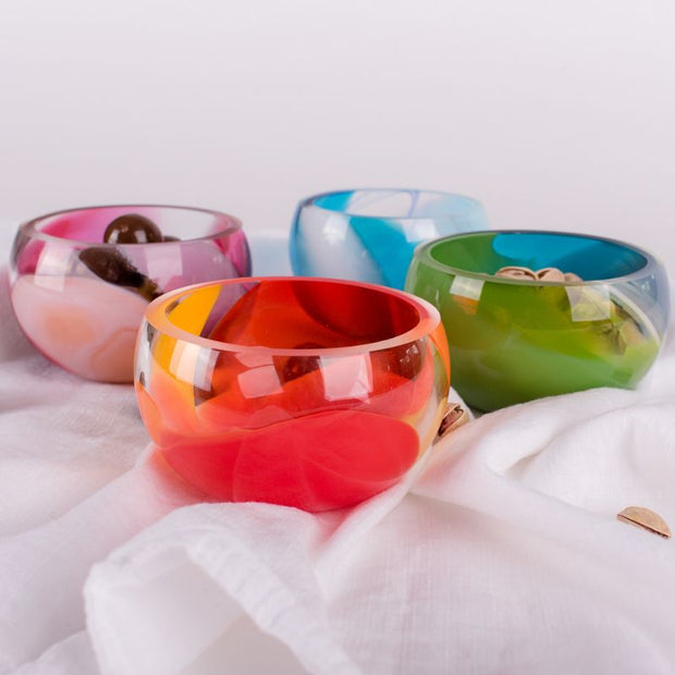 Colourful Snack Bowl Multicoloured Collection | Australian Made By Nicole Ayliffe - CoCo Contemporary Connoisseur Gift Store