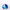 blue Posy paperweight by Nicole Ayliffe – Australian Made glass home décor