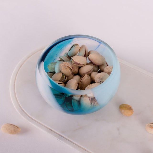 Blue Snack Bowl Multicoloured Collection | Australian Made By Nicole Ayliffe - Australian Made 