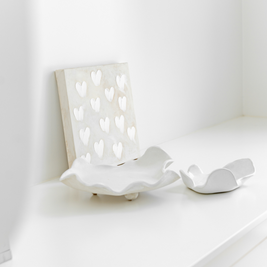 Stephanie Ockenden | Yellow / Seafoam / Nude with White Hearts DRAFT - Contemporary Co Australian Made Gift Store