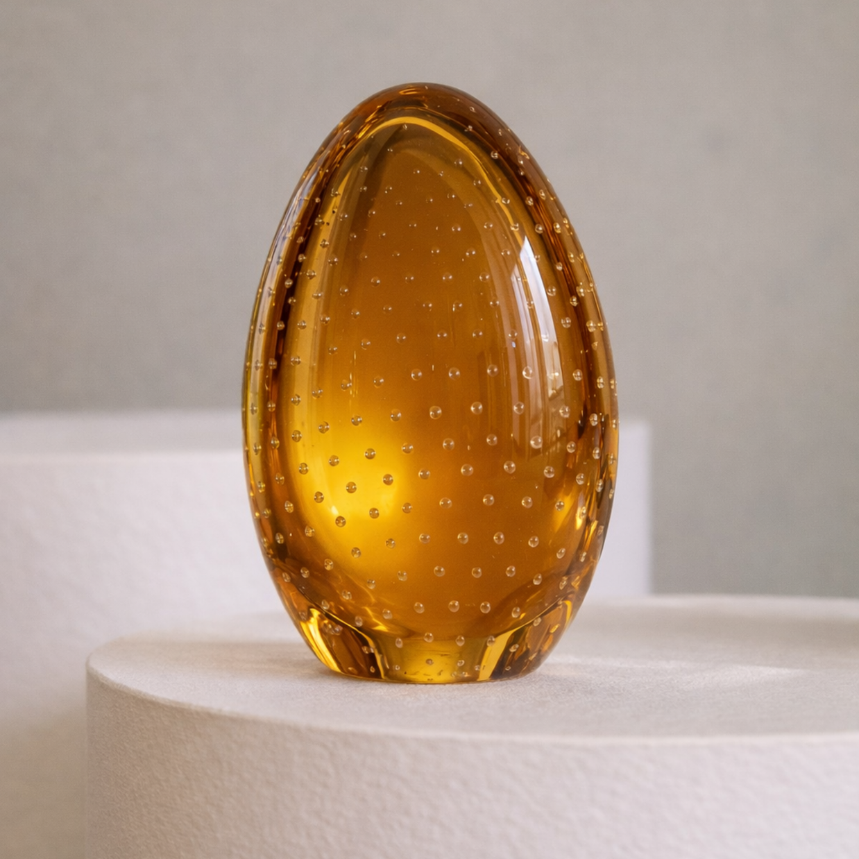 Custom Glass Corporate Awards Australia | Flame Bubble Award