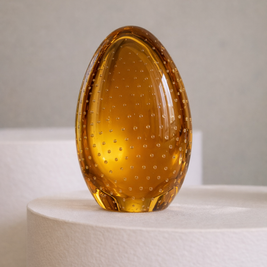 Custom Glass Corporate Awards Australia | Flame Bubble Award