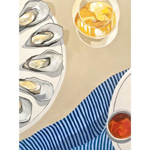 Twenty Oysters | Australian Canvas Print - Contemporary Co Australian Made Gift Store