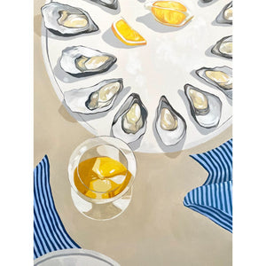 Twenty Oysters | Australian Canvas Print - Contemporary Co Australian Made Gift Store