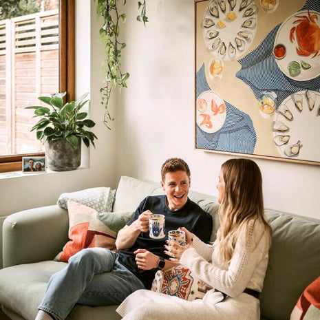 Twenty Oysters | Australian Canvas Print - Contemporary Co Australian Made Gift Store