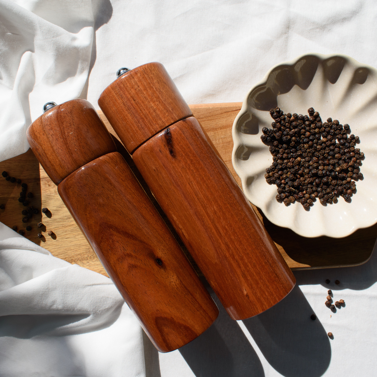 Tasmanian Timber Salt and Pepper Grinders – Handmade in Australia