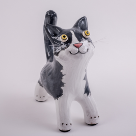 Custom Cat Memorial Sculpture — A Timeless Tribute to Your Feline Companion