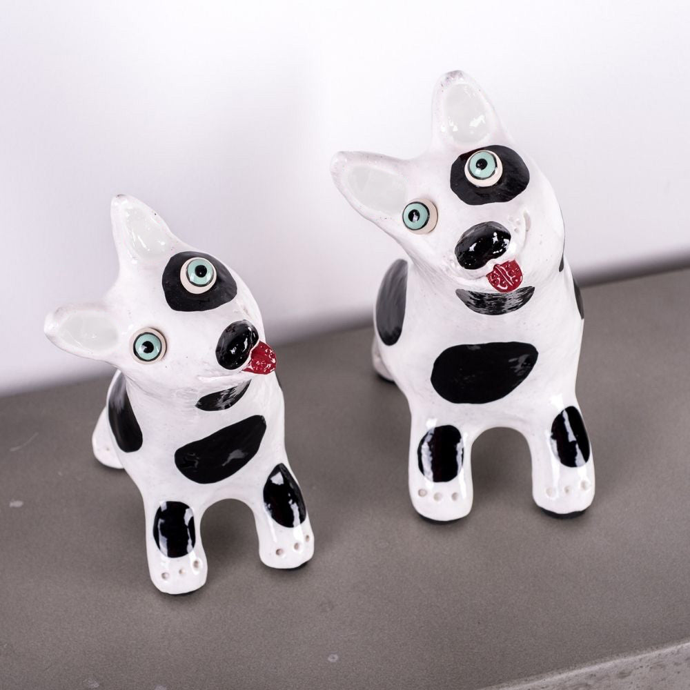 Dog Art Sculpture | Handmade by Elodie Barker | Australian Ceramics - Contemporary Co Australian Made Gift Store