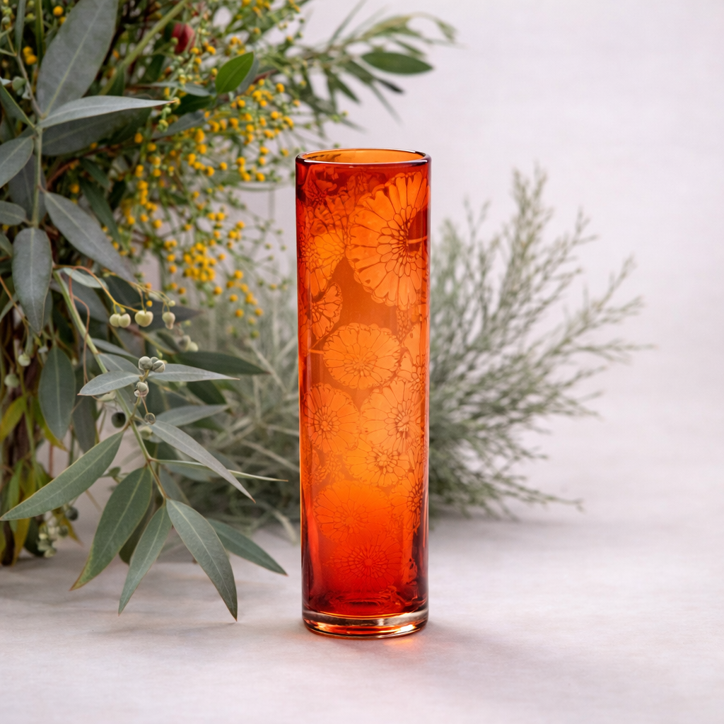 Handblown Glass Vase – Nature Series | Australian Made by Nicole Ayliffe