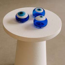Eye Am Evil Eye Glass Orbs — Handblown Protection Symbol | Contemporary Co