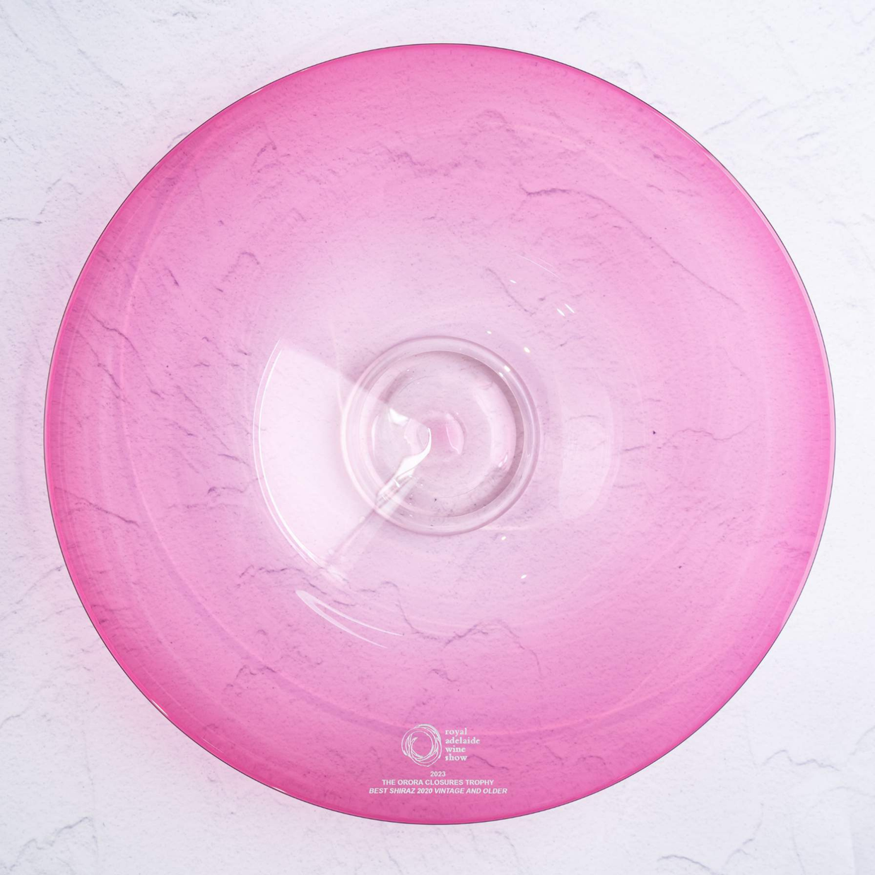 Twilight Handblown Glass Award Platter | Australian Mad