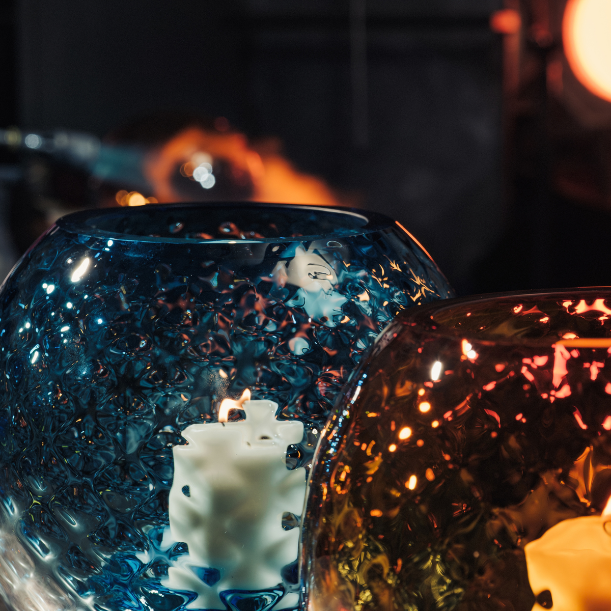 The Light of Hope Handblown Glass Candela | Llewelyn Ash