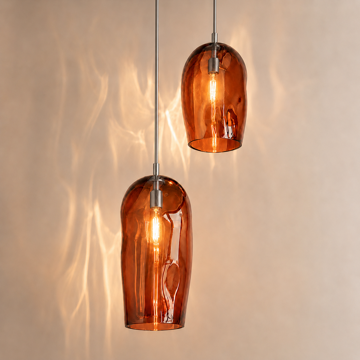 Marea II Handblown Glass Pendant Light