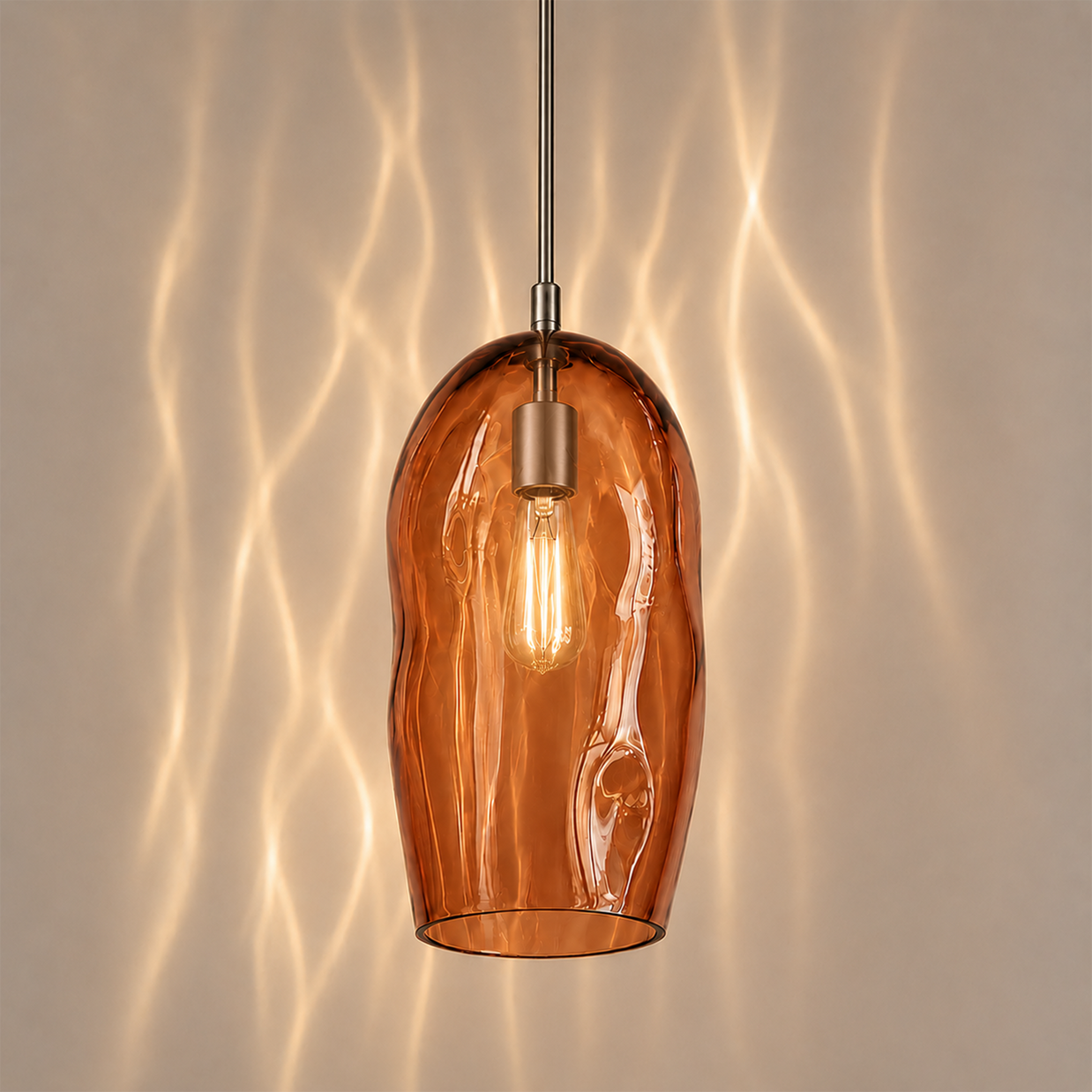 Marea II Handblown Glass Pendant Light