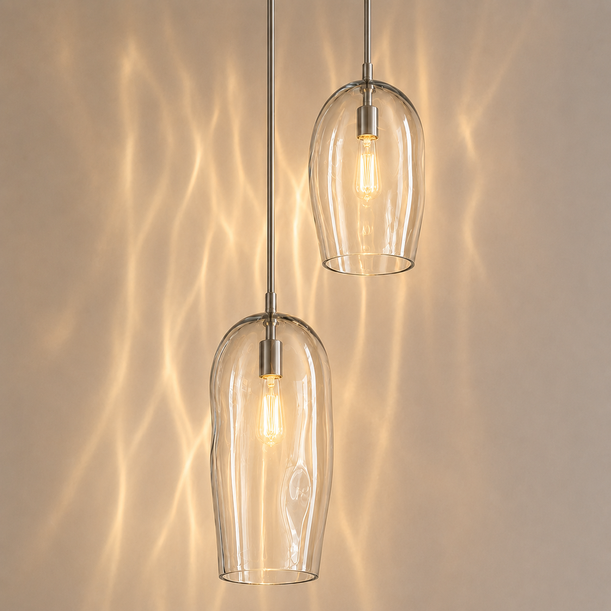 Marea II Handblown Glass Pendant Light