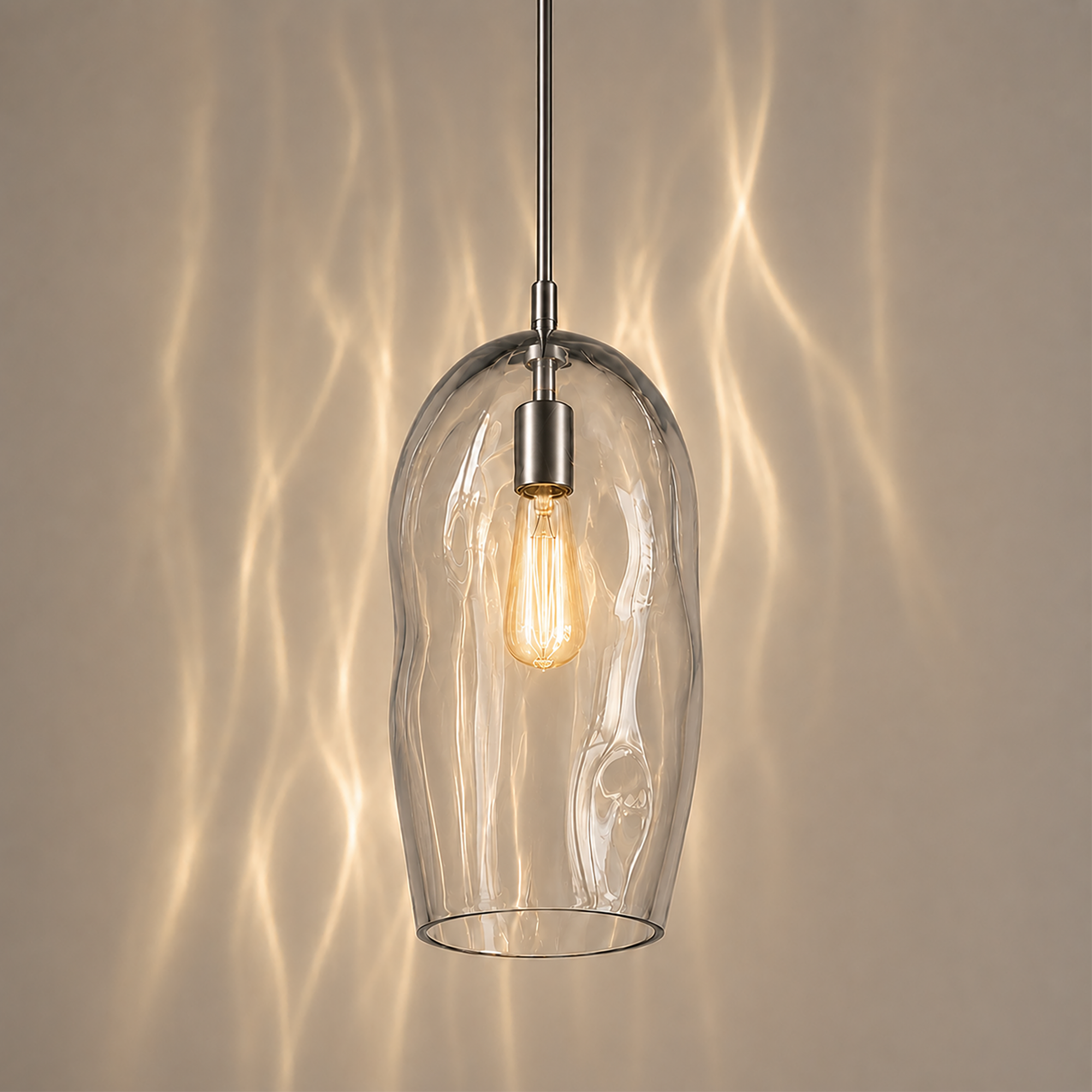 Marea II Handblown Glass Pendant Light