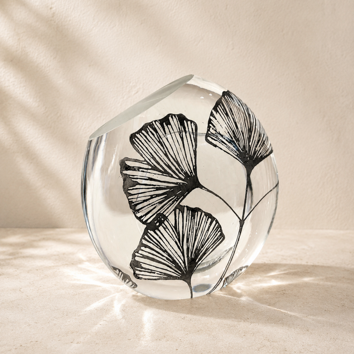 Mini Engraved Optical Landscape – Ginkgo