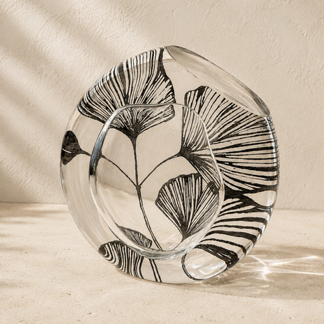 Mini Engraved Optical Landscape – Ginkgo