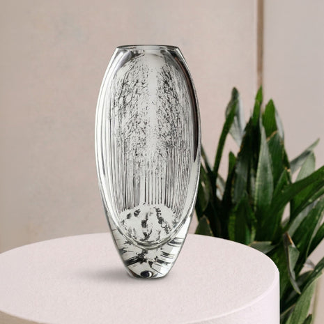 Optical Landscape Forest glass artwork by Australian artist Nicole Ayliffe