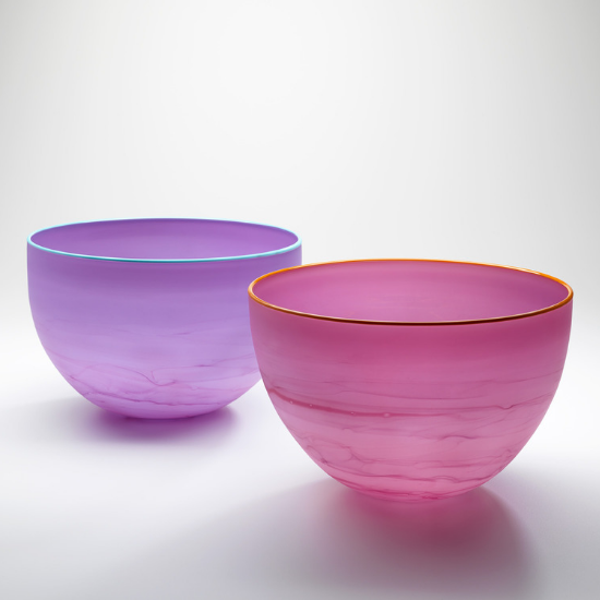 Sunset Glass Bowl | Australian Made Tableware by Llewelyn Ash - CoCo Contemporary Connoisseur Gift Store