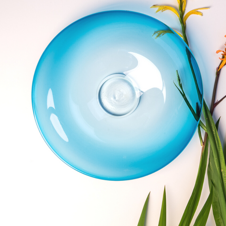 Blue Colourful Serving Platter | Australian Made By Llewelyn Ash - CoCo Contemporary Connoisseur Gift Store