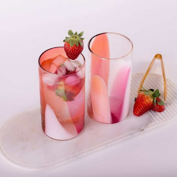 Mixed Colour Tumbler Set | Handmade By Nicole Ayliffe - CoCo Contemporary Connoisseur Gift Store