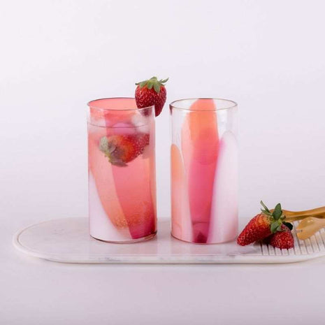 Mixed Colour Tumbler Set | Handmade By Nicole Ayliffe - CoCo Contemporary Connoisseur Gift Store