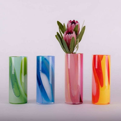 Mixed Colour Vase | Australian Made by Nicole Ayliffe - CoCo Contemporary Connoisseur Gift Store