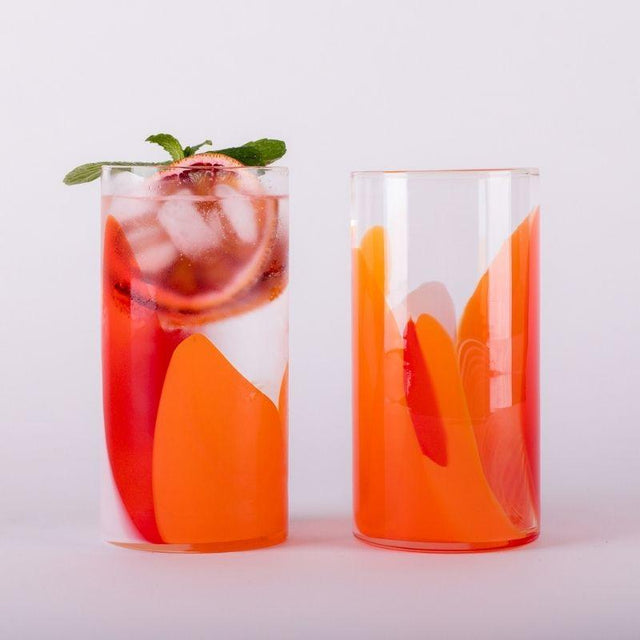 Citrus Coloured Tumbler Set | Handmade By Nicole Ayliffe - CoCo Contemporary Connoisseur Gift Store