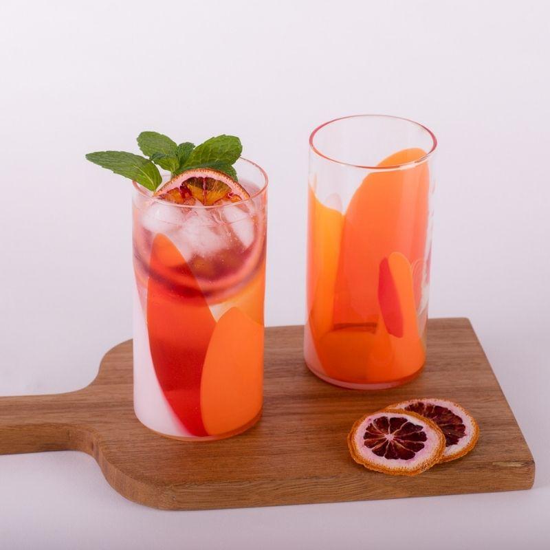 Citrus Coloured Tumbler Set | Handmade By Nicole Ayliffe - CoCo Contemporary Connoisseur Gift Store