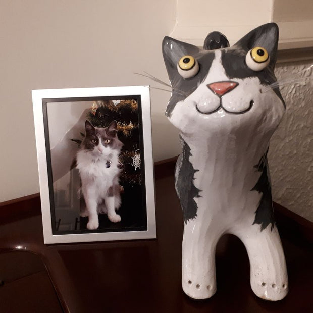 Custom Dog/Cat Art Sculpture | Handmade by Elodie Barker - Contemporary Co Australian Made Gift Store