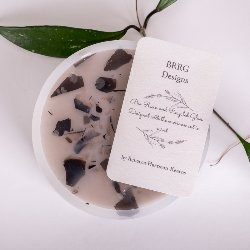 Sustainable Coaster Set of 4 | BRRG Designs by Rebecca Hartman Kearns - CoCo Contemporary Connoisseur Gift Store
