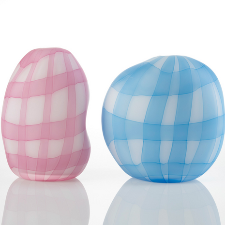 Gingham Vessels Series | Handmade by Bailey Donovan - CoCo Contemporary Connoisseur Gift Store