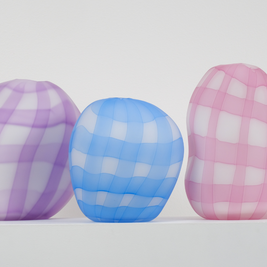 Gingham Vessels Series | Handmade by Bailey Donovan - CoCo Contemporary Connoisseur Gift Store