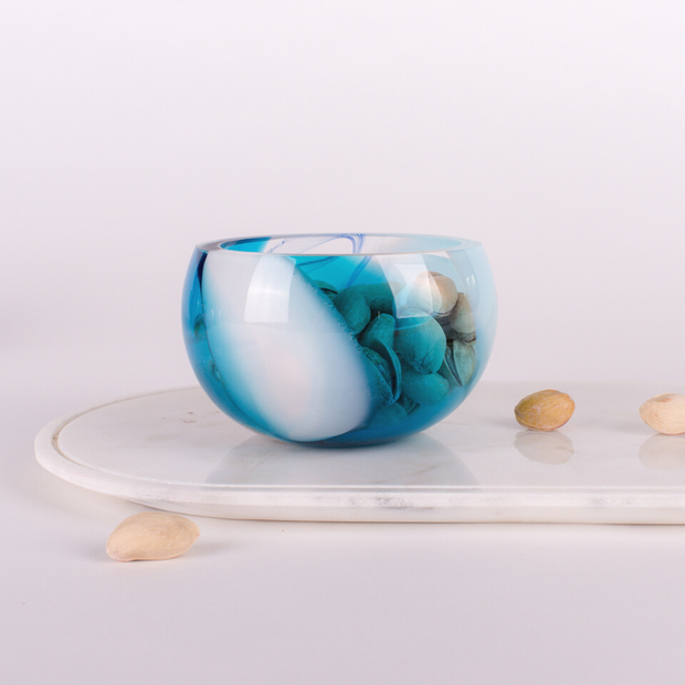 Blue Mini Snack Bowl | Australian Made By Nicole Ayliffe - CoCo Contemporary Connoisseur Gift Store