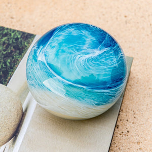 Beach Glass Paperweight | Design by Tegan Empson | Coastal Living Decor - CoCo Contemporary Connoisseur Gift Store