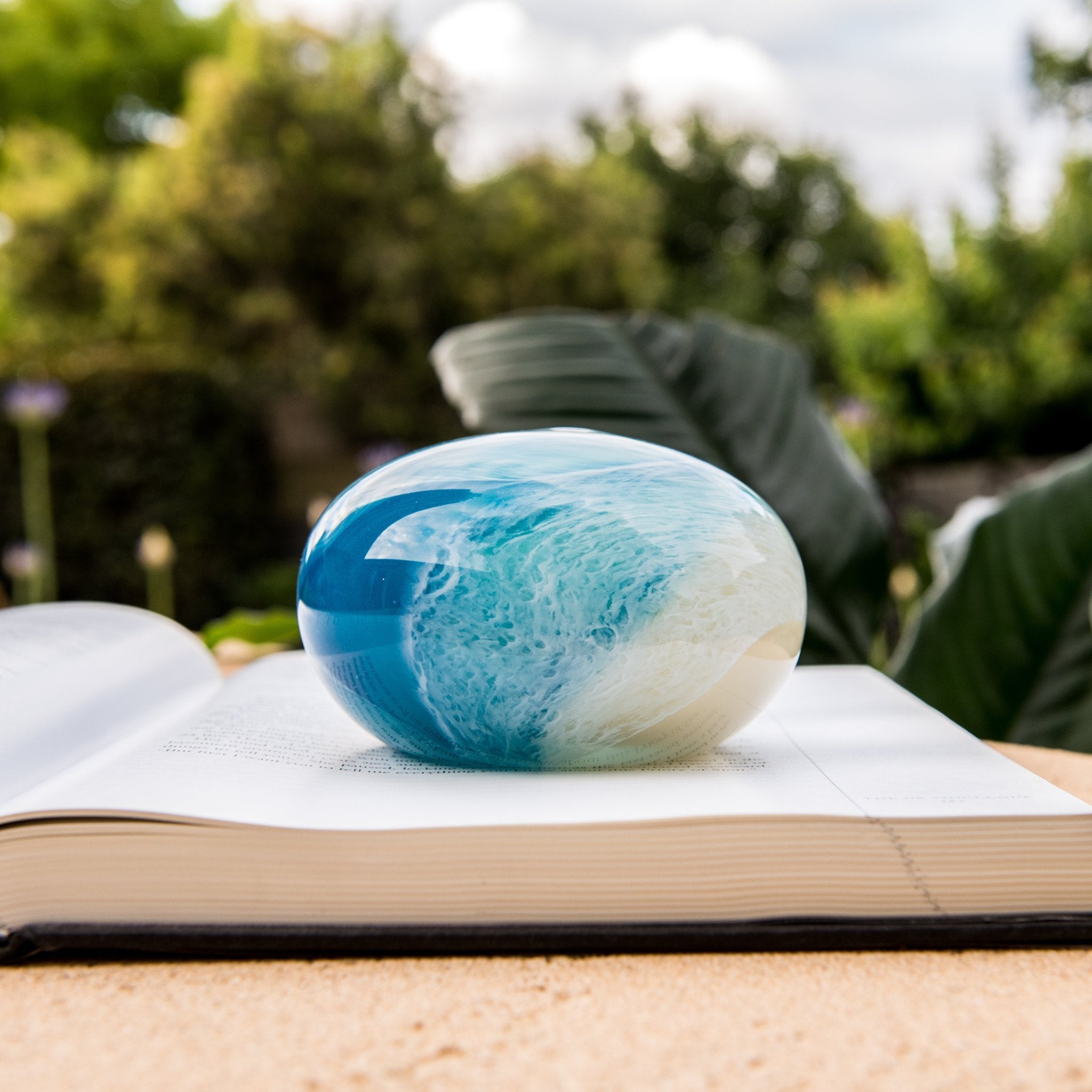 Beach Glass Paperweight | Design by Tegan Empson | Coastal Living Decor - CoCo Contemporary Connoisseur Gift Store