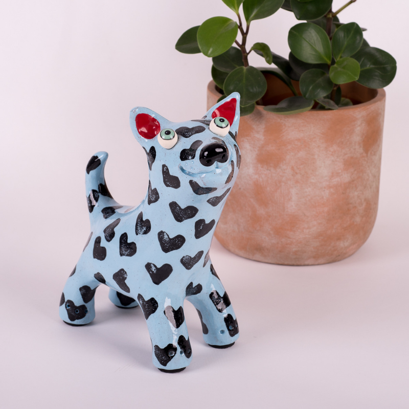 Heart Pooch | Handmade by Elodie Barker | Limited Edition - CoCo Contemporary Connoisseur Gift Store
