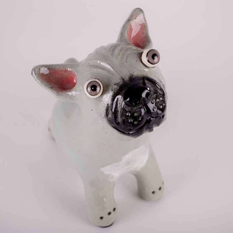 French Bull Dog Art | Frenchie | Made by Elodie Barker - CoCo Contemporary Connoisseur Gift Store