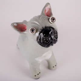 French Bull Dog Art | Frenchie | Made by Elodie Barker - CoCo Contemporary Connoisseur Gift Store
