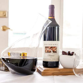 Hand-blown glass Kinetic wine decanter – Australian Made by Emma Klau rockford wine 