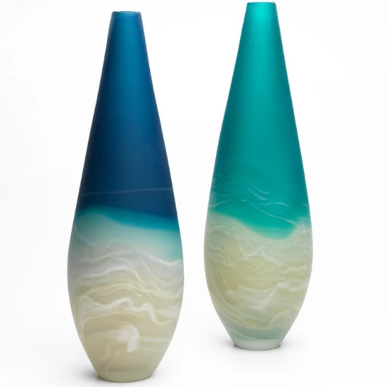 Sand Bar Beach Vase | Handmade by Llewelyn Ash - CoCo Contemporary Connoisseur Gift Store