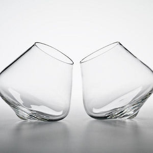 Wine Glass Set of Two | Kinetic Collection | Australian Made by Emma Klau - CoCo Contemporary Connoisseur Gift Store