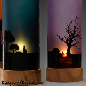 Sunset Silhouette Table Lamp | Australian Made By Llewelyn Ash - CoCo Contemporary Connoisseur Gift Store