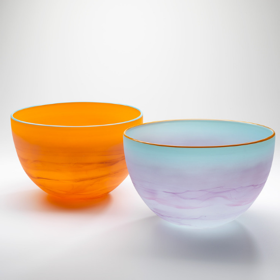 Sunset Glass Bowl | Australian Made Tableware by Llewelyn Ash - CoCo Contemporary Connoisseur Gift Store